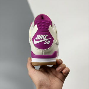 Nike SB x Air Jordan 4 Retro White Purple 2023 List!