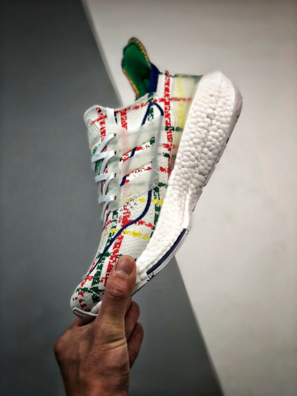 Palace x Adidas Ultra Boost 2021 White Multi-Color For Sale