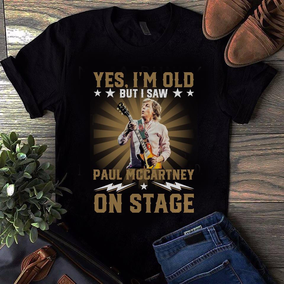 Paul Mccartney Type 1651 T Shirt