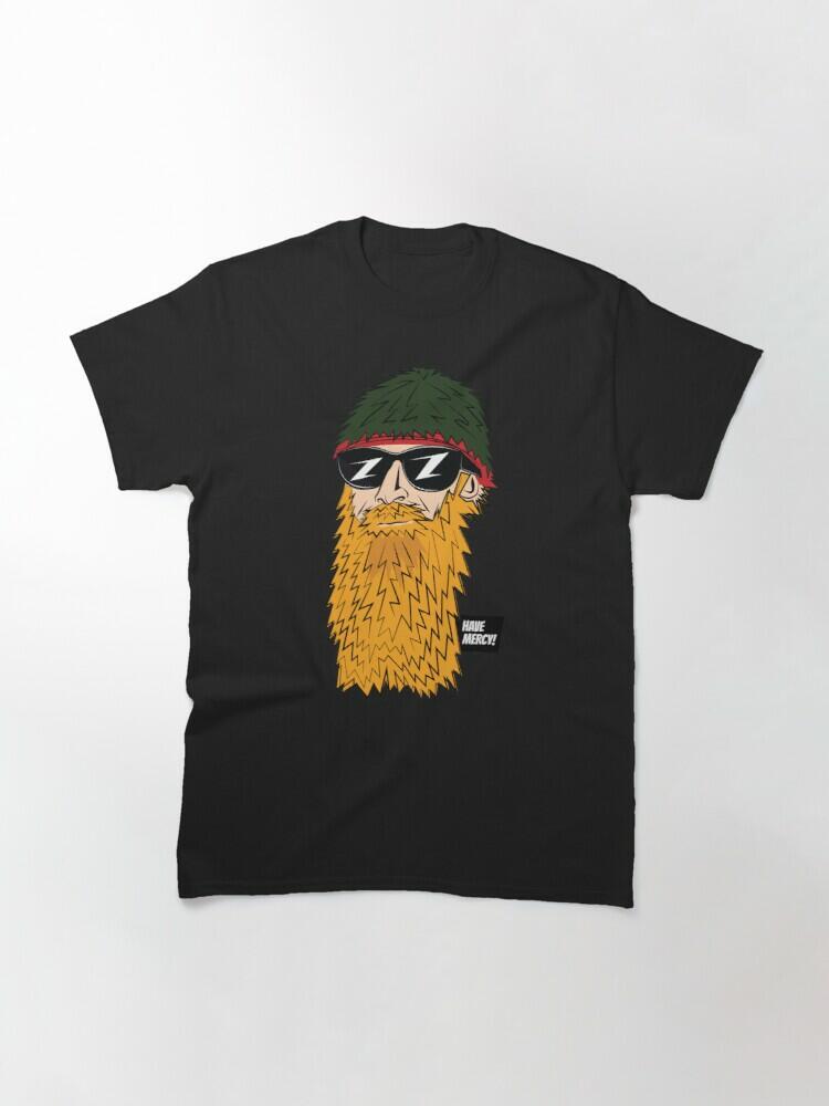 Reverend Billy Gibbons Zz Top Compress T Shirt