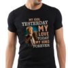 Rod Stewart My Idol Yesterday My Love Today My King Forever T Shirt