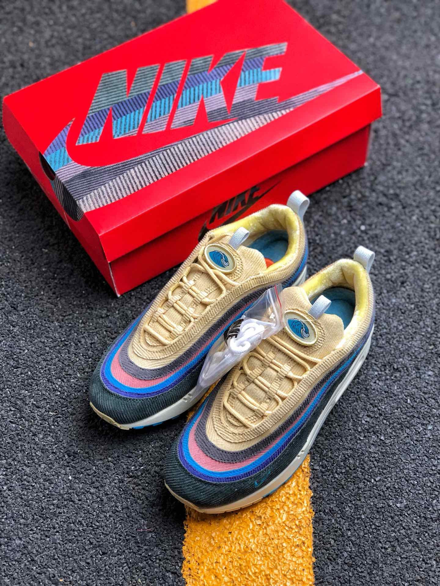 Sean Wotherspoon x Nike Air Max 197 Light Blue Fury Lemon Wash On Sale