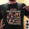 Sepultura My Idol Yesterday My Love Today My King Forever T Shirt