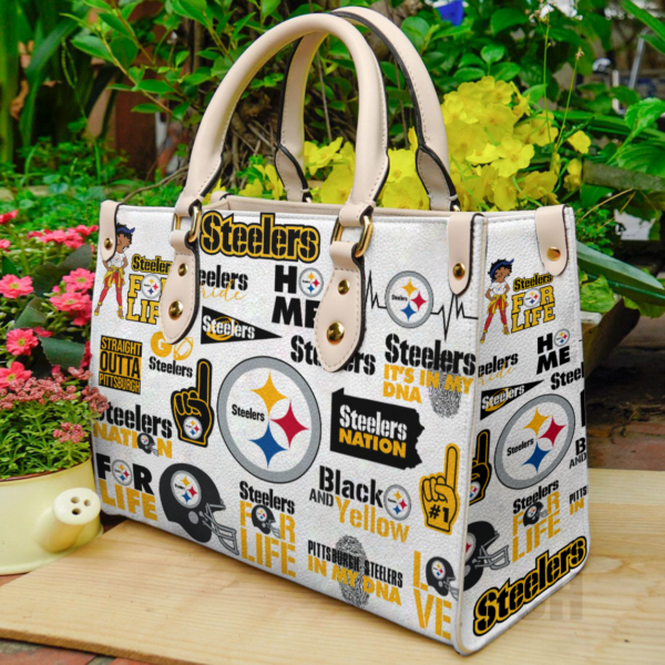 Pittsburgh Steelers NFL Women Leather Hand Bag