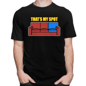 The Big Bang Theory Thats My Spot Black Unisex Classic T Shirt