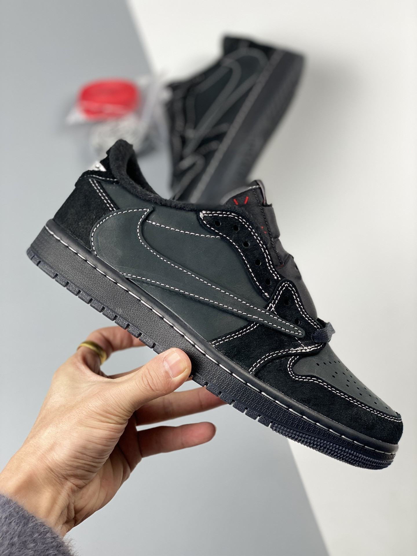 Travis Scott x Air Jordan 1 Low OG Black Phantom DM7866-001 For Sale