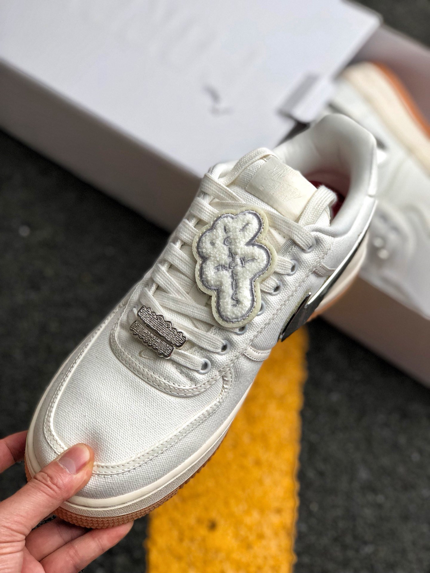 Travis Scott x Nike Air Force 1 Low Sail For Sale