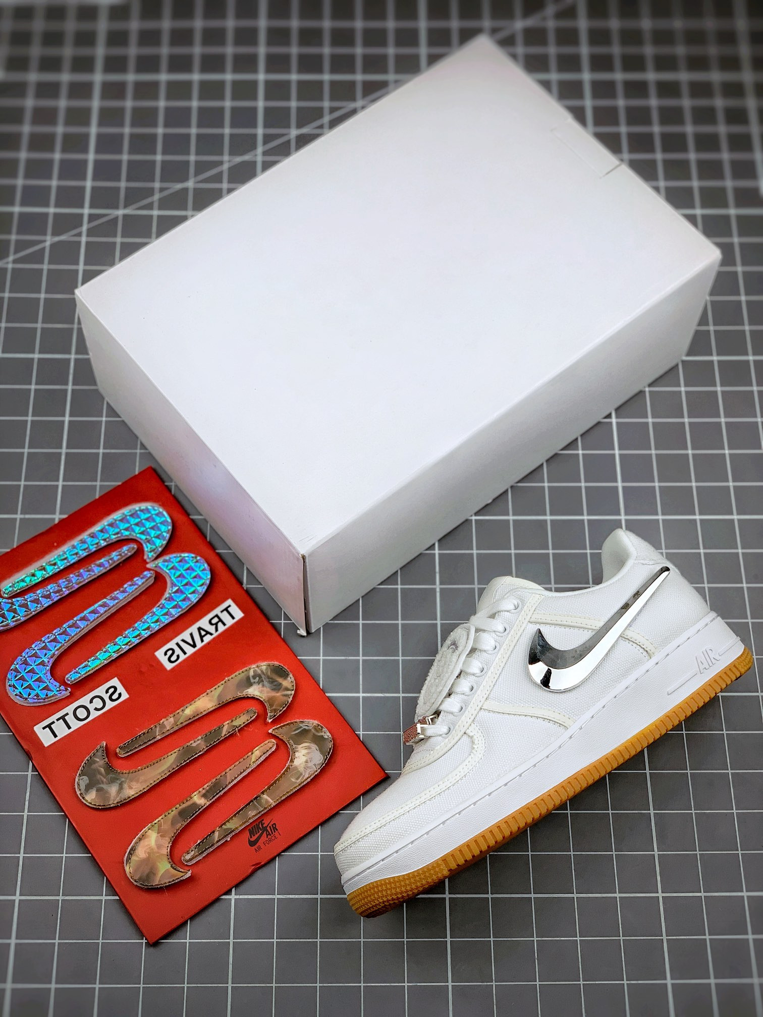 Travis Scott x Nike Air Force 1 Low White AQ4211-100 For Sale