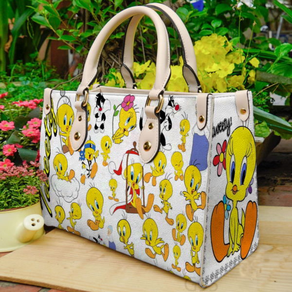 Tweety Bird Lover 1 Women Leather Hand Bag