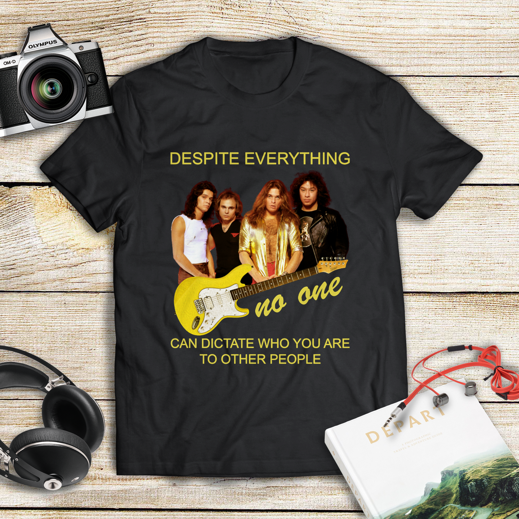 Van Halen Despite Everything .Png T Shirt