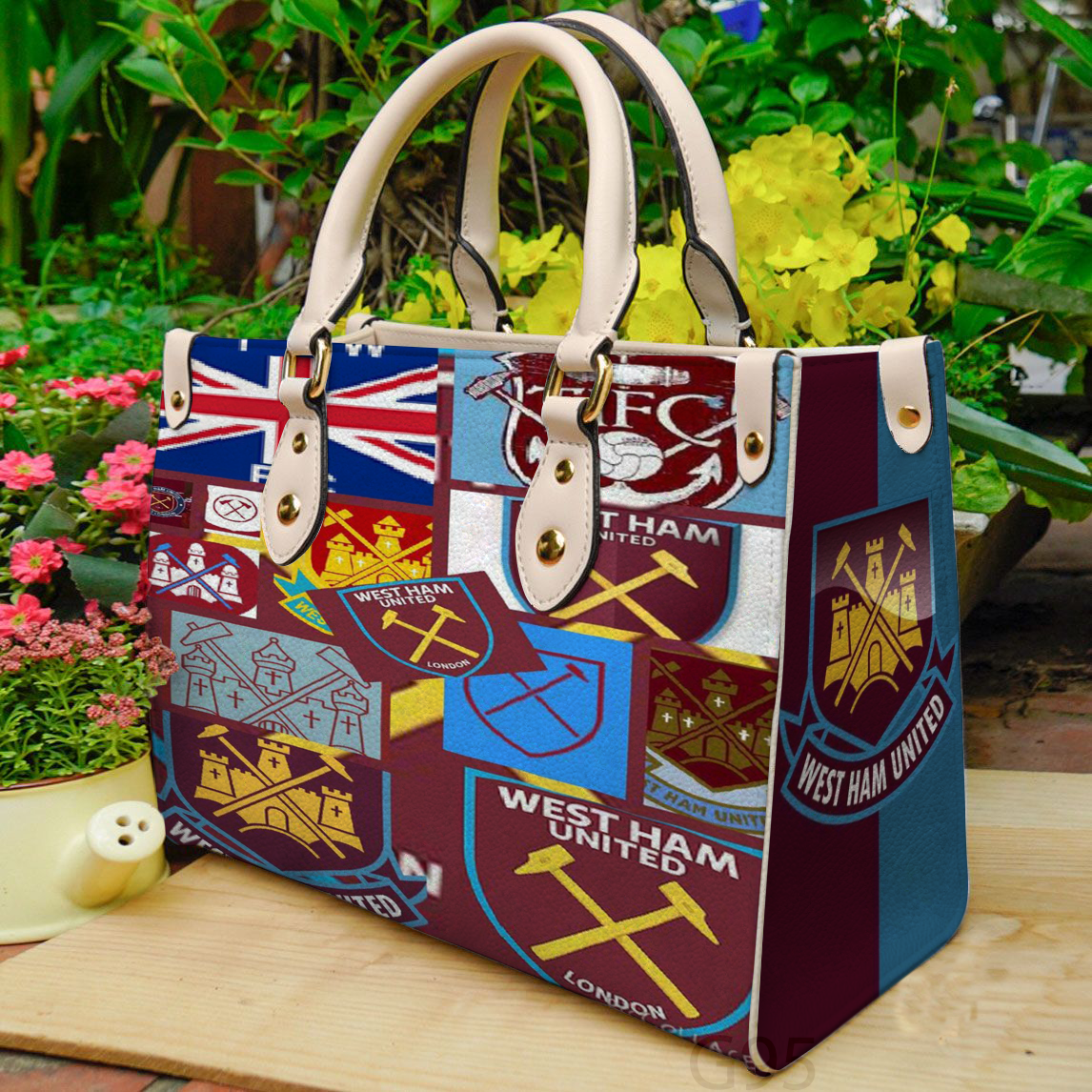 West Ham United 1 Women Leather Hand Bag