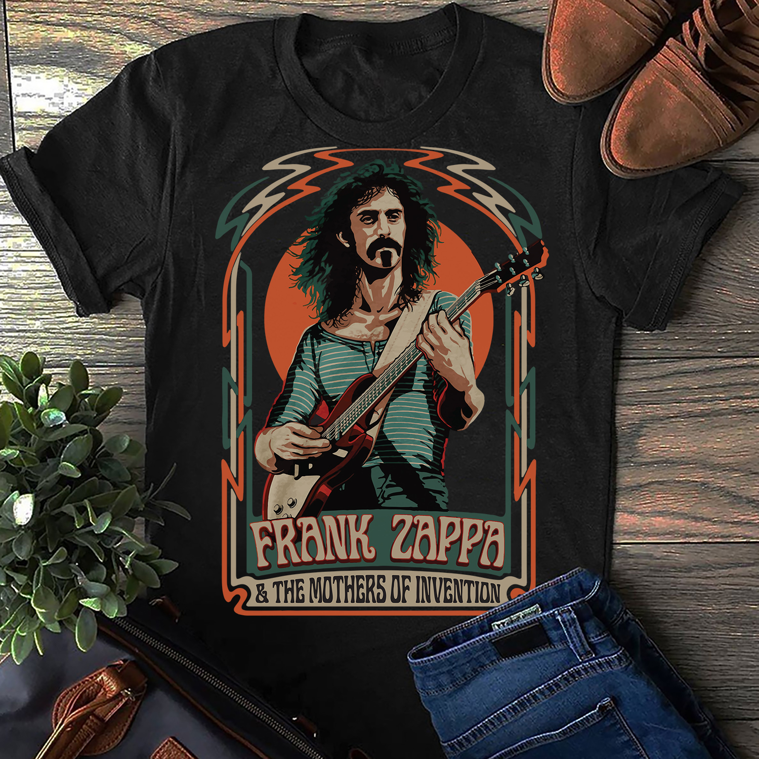 Frank Zappa The Mothers Of Invention Type 4220 T Shirt