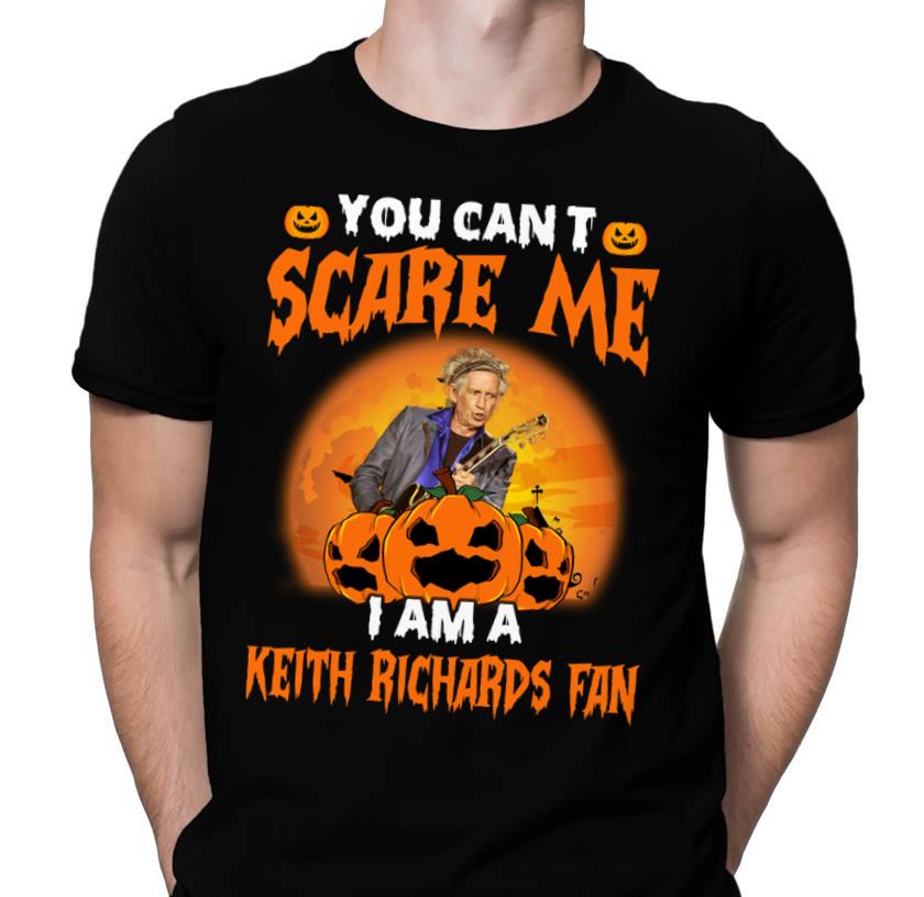 You Cant Scare Me Im A Keith Richards Fan T Shirt