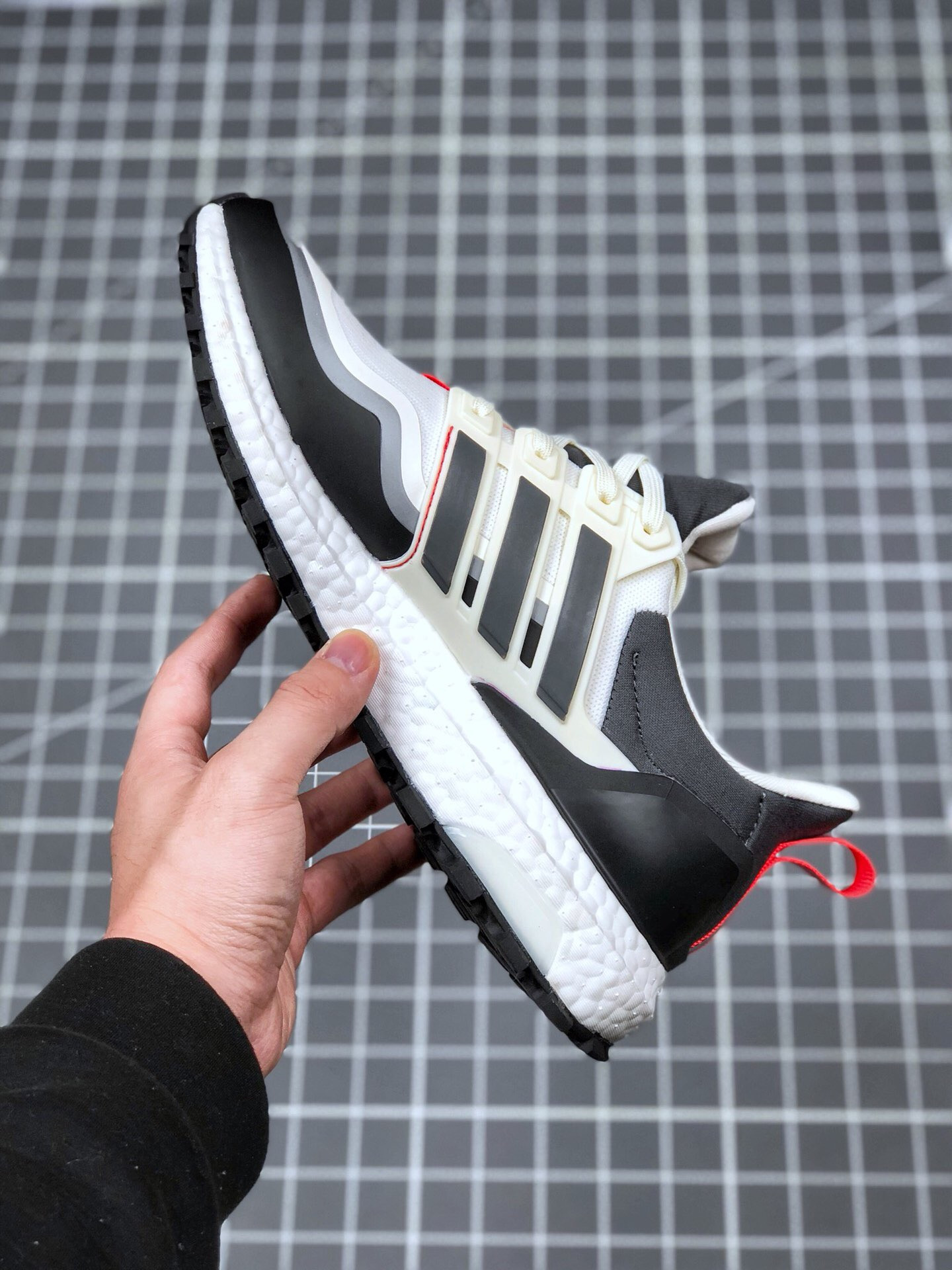 Adidas Ultra Boost All Terrain Off White Grey Six-Red For Sale