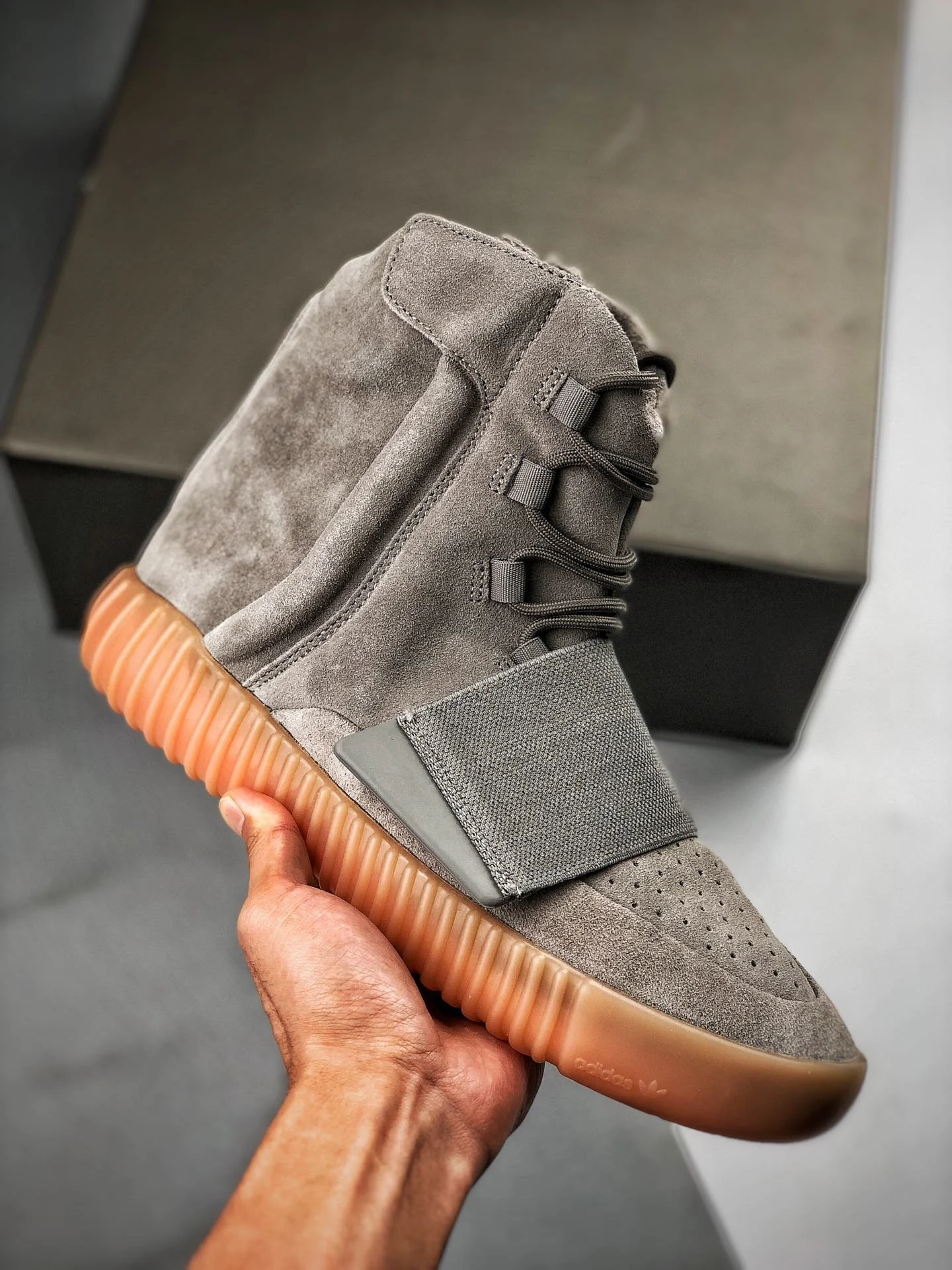 Adidas Yeezy 750 Boost Light Grey Gum BB1840 For Sale