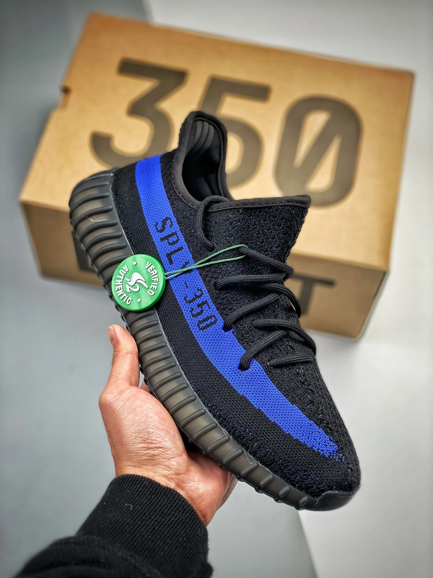 Adidas Yeezy Boost 350 V2 Dazzling Blue Black GY7164 For Sale