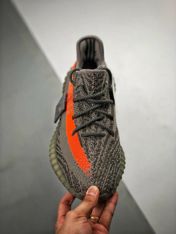 Adidas Yeezy Boost 350 V2 Steel Grey Beluga-Solar Red For Sale