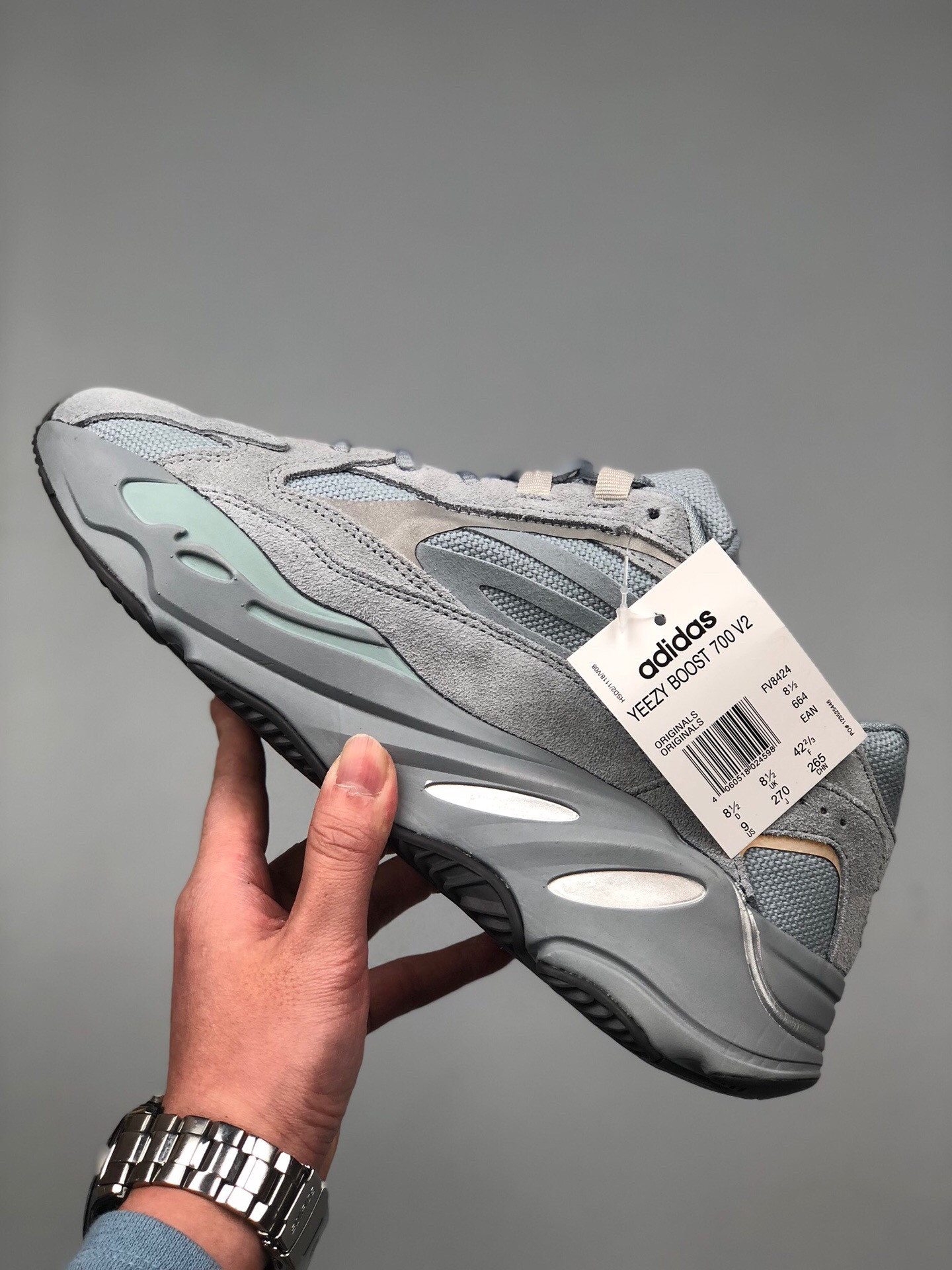 Adidas Yeezy Boost 700 V2 Hospital Blue FV8424 For Sale