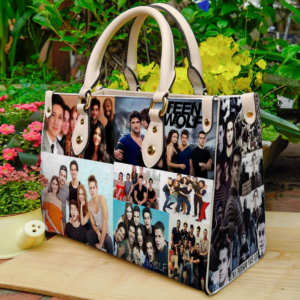 Teen Wolf Lover Women Leather Hand Bag