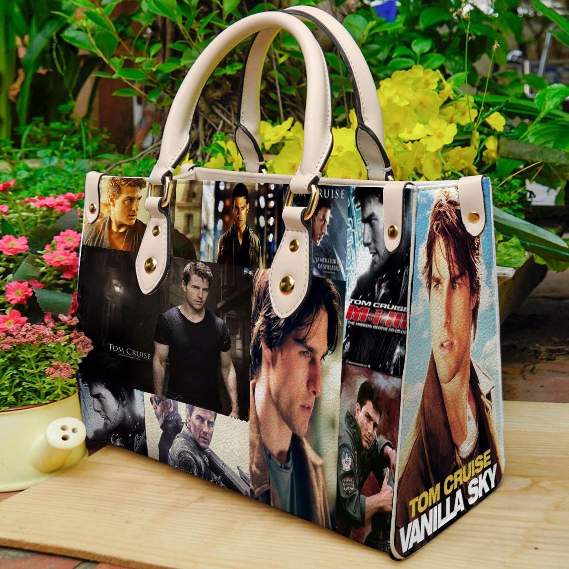 Tom Cruise Lover Women Leather Hand Bag