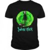 John Rick John Wick Rick And Morty Crossover Classic Mens T Shirt