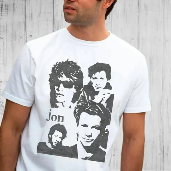 Jon Bon Jovi Type 1364 T Shirt