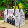 BTS Love Women Leather Hand Bag