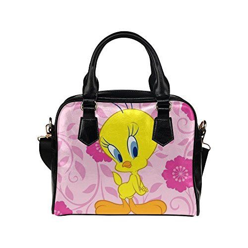 Tweety Bird Shoulder Women Leather Hand Bag